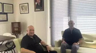 Çanakkale İl Sağlık Müdürü Hakan Görgülü, Milletvekili Ayhan Gider'i Ziyaret Etti