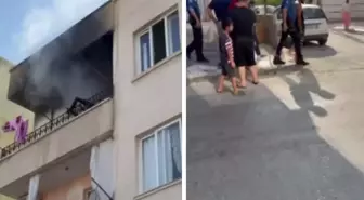 Kiracı dehşeti! Evi ateşe verip, eşyaları sokağa attı; linçten son anda kurtuldu