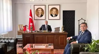 İnhisar Kaymakamı Mücahit Ünal'a Ziyaretler Devam Ediyor