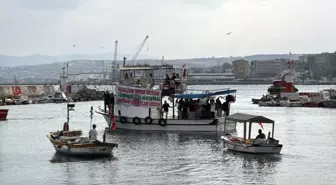 Tekirdağ'dan Gazze'ye Destek Gösterisi
