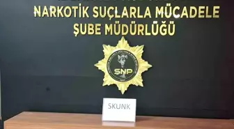 Şanlıurfa'da Otobüste 1 Kilogram Skunk Ele Geçirildi