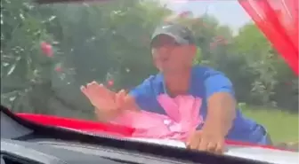 Gelin Aracının Kaputuna Yatan Adam Gözaltına Alındı