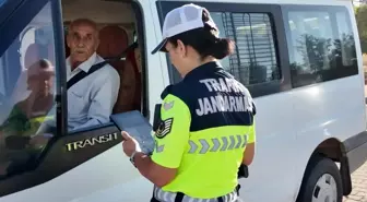 Diyarbakır'da Okul Servislerine Trafik Denetimi