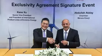 Envision Energy ve Mensis Enerji'den 4,5 GW'lık Rüzgar Enerjisi Projesi için Ortaklık