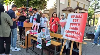 Bartın'da 'Boş Sıralar' Etkinliği ile Gazze'ye Destek