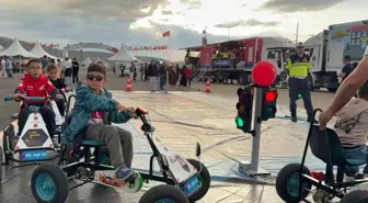 Afyonkarahisar'da Çocuklara Trafik Eğitimi