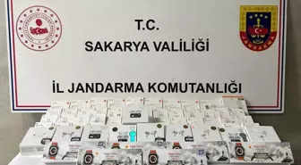 Sapanca'da Kaçak Elektronik Ürün Operasyonu