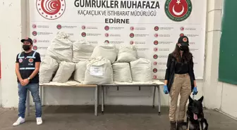 Edirne'de Kapıkule Sınır Kapısı'nda 114 Kilo Uyuşturucu Ele Geçirildi