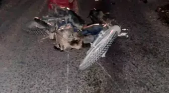 Konya'da Otomobil ve Motosiklet Çarpıştı: 3 Yaralı