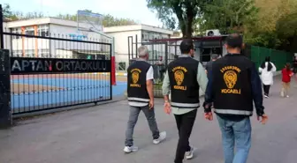Kocaeli'de Narkotik Polislerinin Okul Çevrelerinde Geniş Kapsamlı Denetim