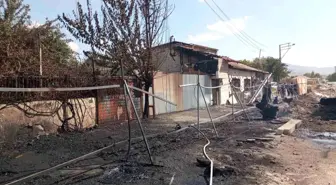 Malatya'da İnşaat Şantiyesinde Yangın Çıktı
