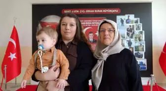 Şehit oğlunun adını taşıyan okulun açılışına katılan anne hem gurur hem hüzün yaşadı