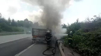 Hatay'da Tır Dorsesindeki Yangın Kontrol Altına Alındı