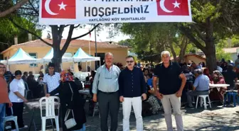 Edremit Kaymakamı Ahmet Odabaş, Yaylaönü Mahallesi'nde Hayır Yemeğine Katıldı