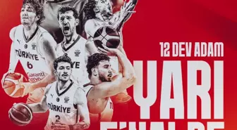 A Milli Basketbol Takımı Yarı Finale Yükseldi