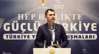 Bakan Kurum: 'Türk'üyle, Kürt'üyle, Arap'ıyla, Laz'ıyla, Çerkez'iyle hep birlikte Türkiye olacağız'