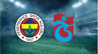 Fenerbahçe Trabzonspor maçı muhtemel 11'ler açıklandı mı?