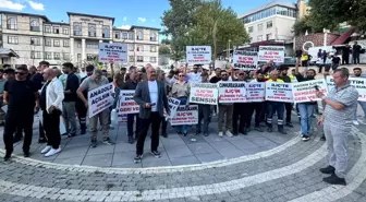 İşlerini geri isteyen İliç halkından basın açıklamasıyla çağrı