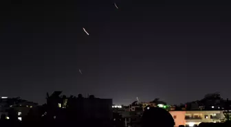 İsrail Ordusu'ndan Suriye'ye Hava Saldırısı