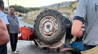 Traktör Devrildi, Sürücü Hayatını Kaybetti
