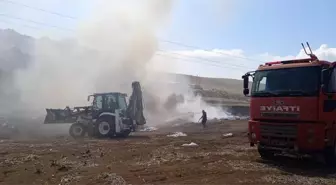 Hatay'da Çöplükte Yangın Çıktı, İtfaiye Müdahale Etti