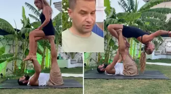 Yağmur Atacan'dan eşi Pınar Altuğ'un yoga videosu için olay sözler