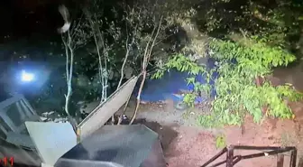 Hatay'da Su Deposunun Altında Kalmaktan Saniyelerle Kurtulan Vatandaşın Korku Dolu Anları