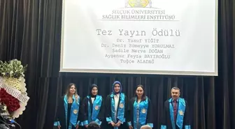 Dr. Yusuf Yiğit'e 'Tez Yayın Ödülü'