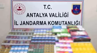 Manavgat'ta Kaçak Ürün Operasyonu: 2 Bin 200 Paket Sigara Ele Geçirildi