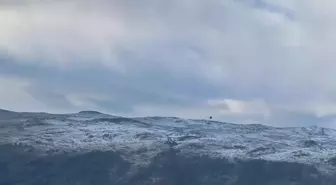 Ardahan Yaylaları Dolu Yağışıyla Beyaza Büründü