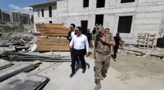 Hatay'da Jandarma Binasi Yapımı Devam Ediyor