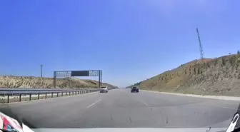 Denizli-Aydın Otoyolunda Ters Yöne Düşen Maganda Trafiği Tehdit Etti