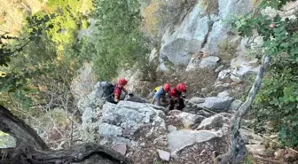 Fethiye'de Mahsur Kalan Alman Turist Başarılı Operasyonla Kurtarıldı