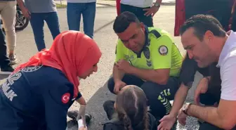 Tekirdağ'da Motosiklet ve Otomobil Çarpıştı: 2 Yaralı