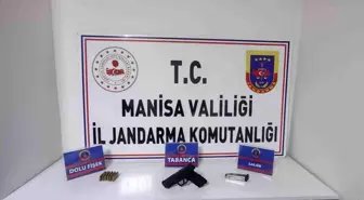 Manisa'da Jandarmadan Ruhsatsız Tabanca Operasyonu