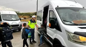 Aksaray'da Okul Servislerine Denetim Başladı