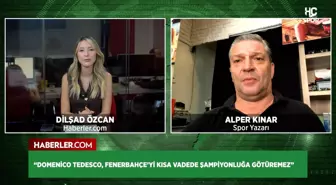 Alper Kınar: Domenico Tedesco, Fenerbahçe'nin kimyasına uygun bir teknik direktör değil