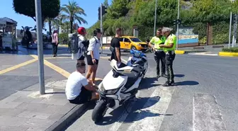 Antalya'da Avusturyalı Turistlerin Motosiklet Kazası