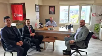 BBP Karabük İl Başkanı Kesgin, İHA'yı Ziyaret Etti