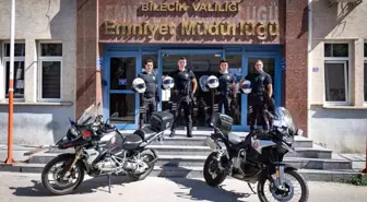 Bilecik'te Motosikletli Polis Timleri Göreve Başladı