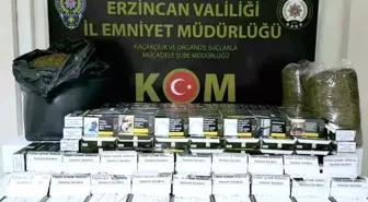Erzincan'da Kaçakçılık Operasyonu: 50 Bin Dal Makaron ve 25 Kilo Tütün Ele Geçirildi