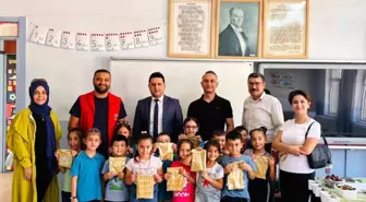 Köşk'te Öğrencilere Kırtasiye Malzemesi Dağıtıldı