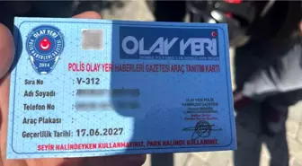 Beşiktaş'ta 'Resmi Hizmete Mahsus' Kartı İle Trafiğe Çıkan Araçlar Soruşturuluyor