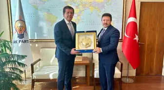 TŞOF Başkanı Yiğiner'den AK Parti Yetkililerine Ziyaret