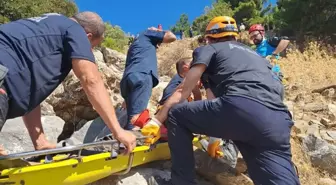 Söke'de Uçuruma Düşen Arıcı Ağır Yaralandı