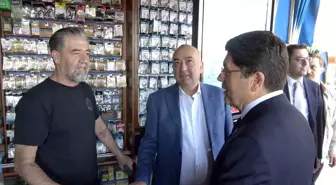 Adalet Bakanı Yılmaz Tunç Çanakkale'de Esnafla Buluştu