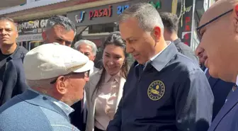 İçişleri Bakanı Ali Yerlikaya, Ağrı'da Esnaf ve Vatandaşlarla Buluştu