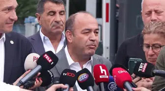 CHP'li Özçağdaş ve Karabat Sarıyer'deki eski il binasında konuştu