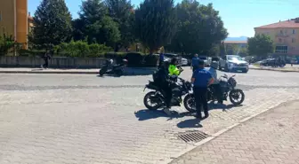 Gediz'de Motosiklet Denetimleri Sıkılaştırıldı