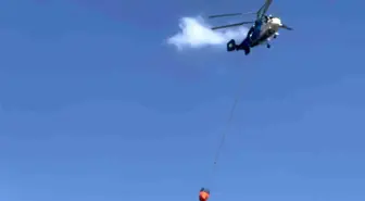 Güre'de zeytinlik yangını